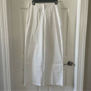 Sinequanone white wide leg pants